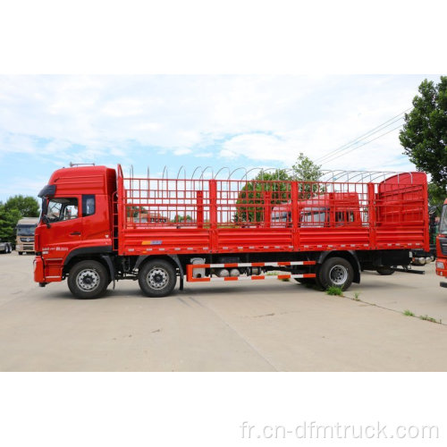 Camion cargo à piquets mi-lourds Dongfeng avec diesel